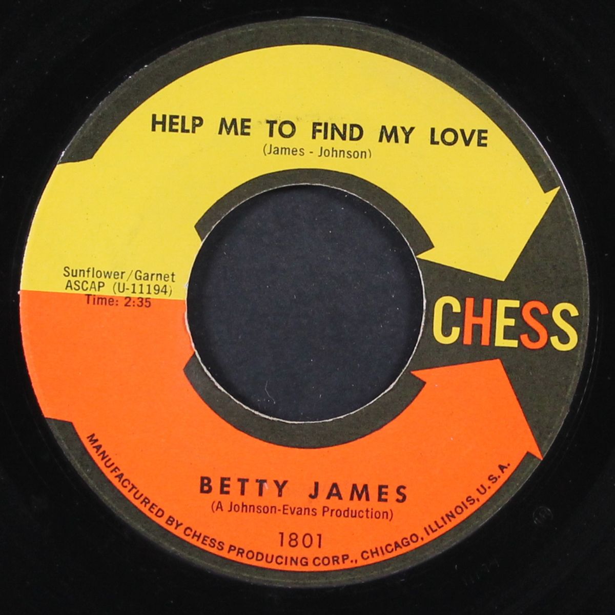 i'm a little mixed up / help me to find my love by BETTY JAMES