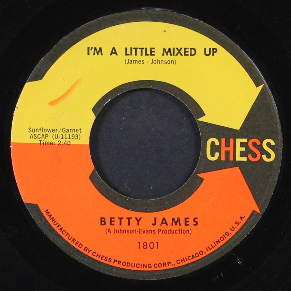 i'm a little mixed up / help me to find my love by BETTY JAMES