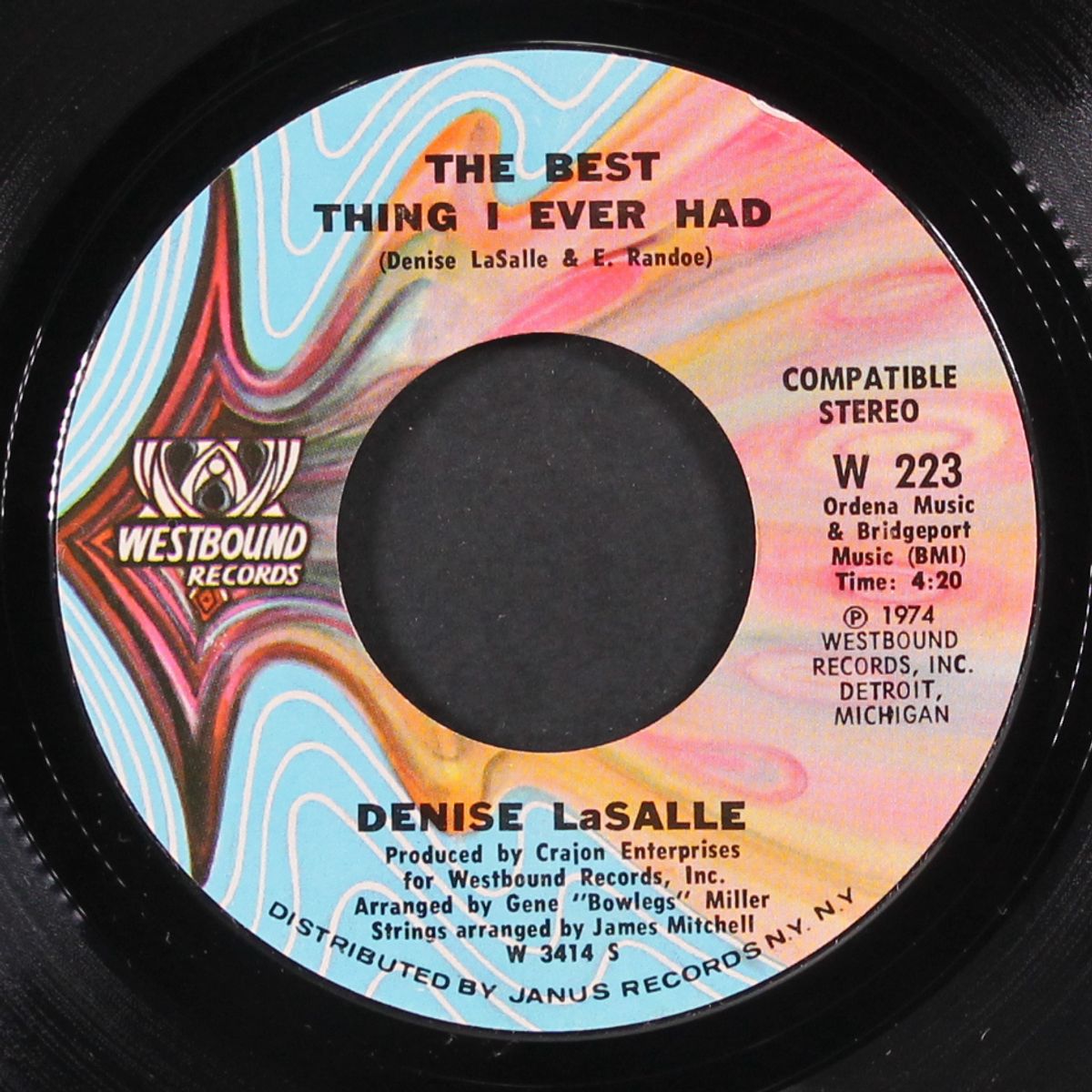 get up off my mind / the best thing i ever had by DENISE LASALLE