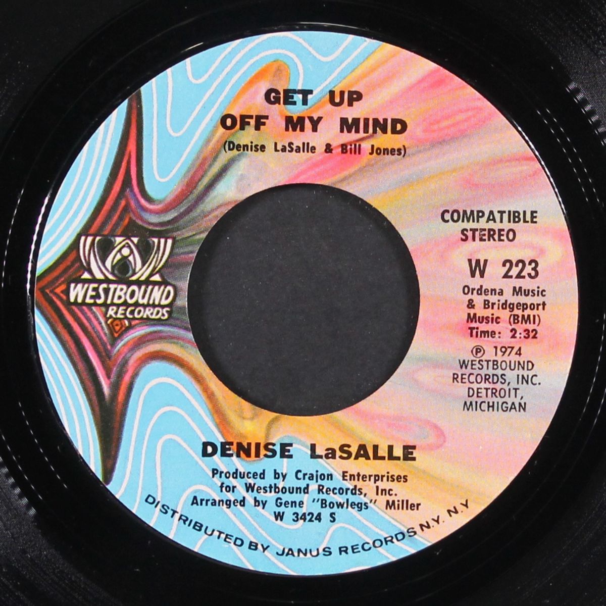 get up off my mind / the best thing i ever had by DENISE LASALLE