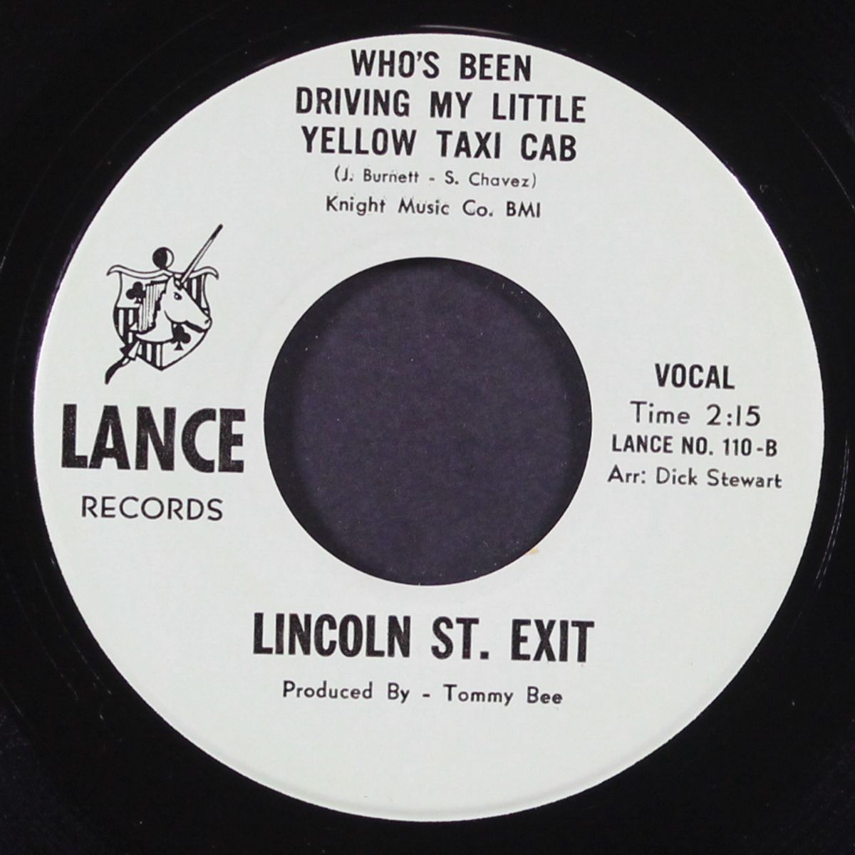 paper place / who's been driving my little yellow taxi cab by LINCOLN STREET EXIT