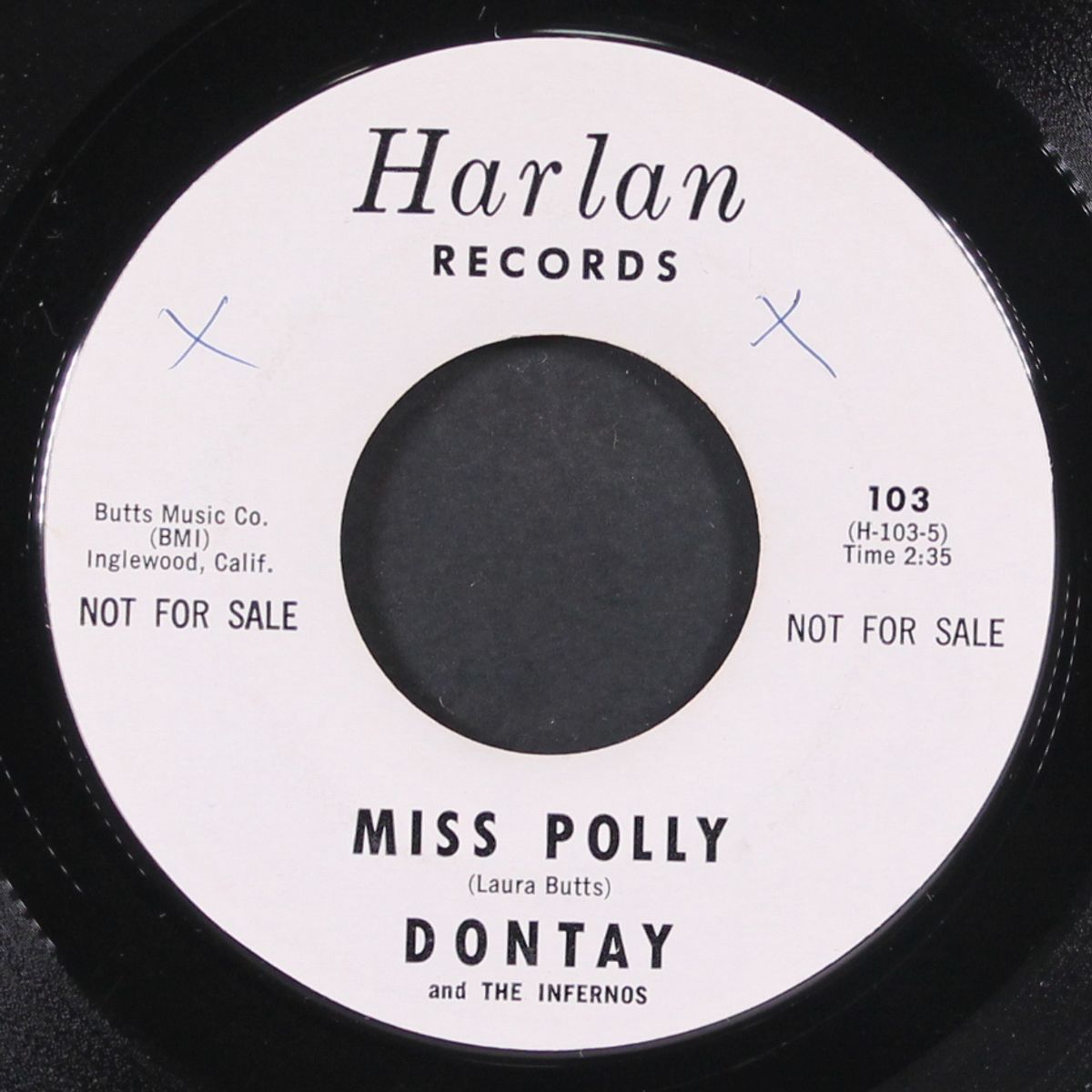 i cry in the night / miss polly by DONTAY & INFERNOS