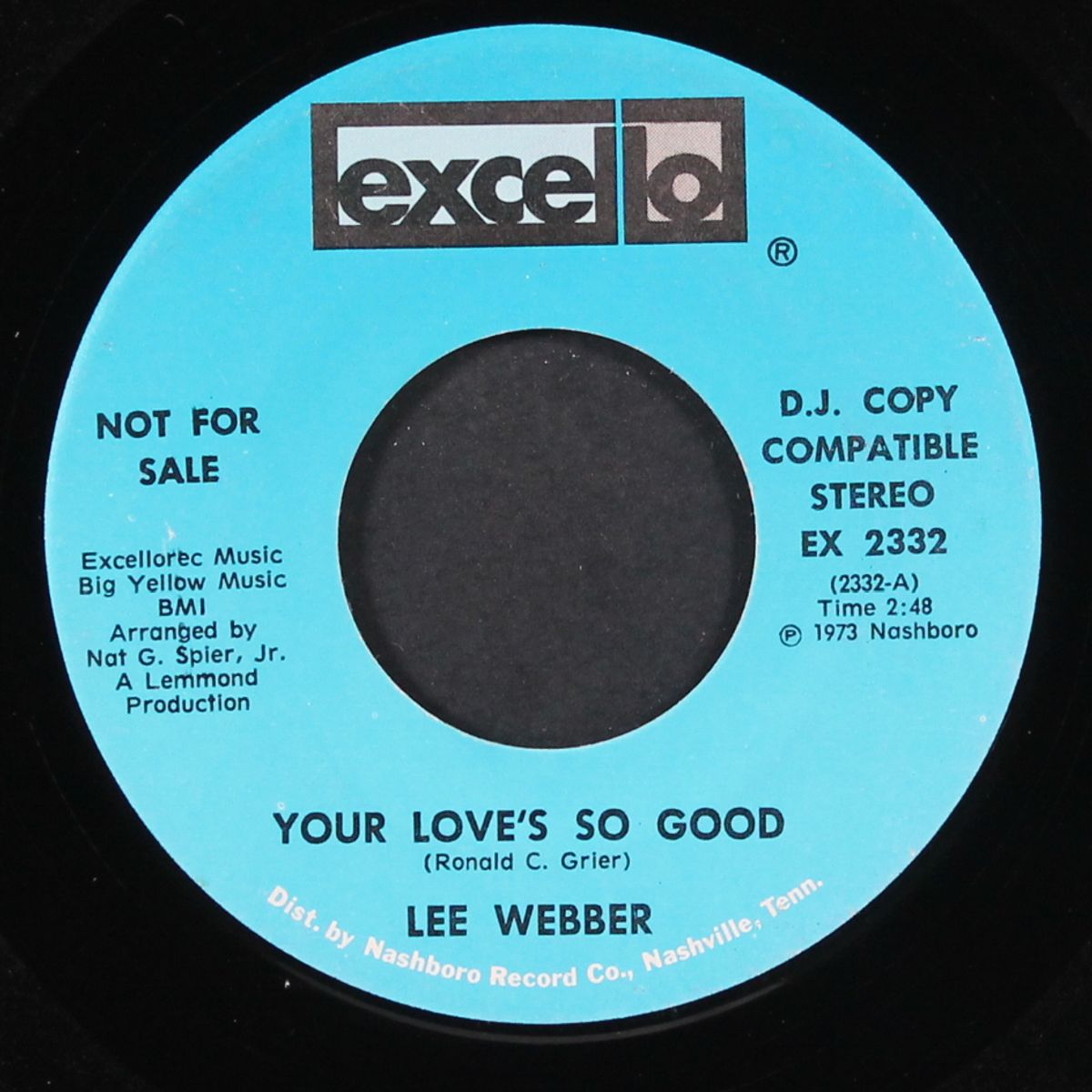 your love's so good / same by LEE WEBBER