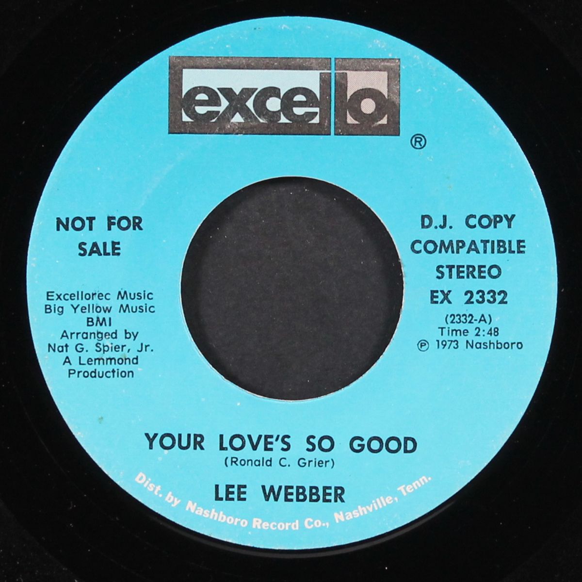 your love's so good / same by LEE WEBBER