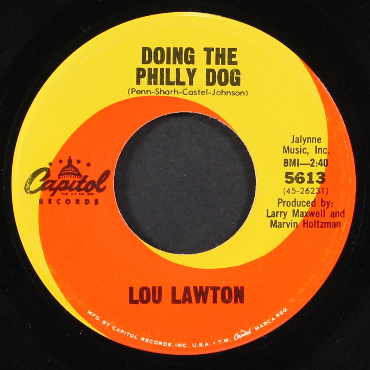 i am searching / doing the philly dog by LOU LAWTON