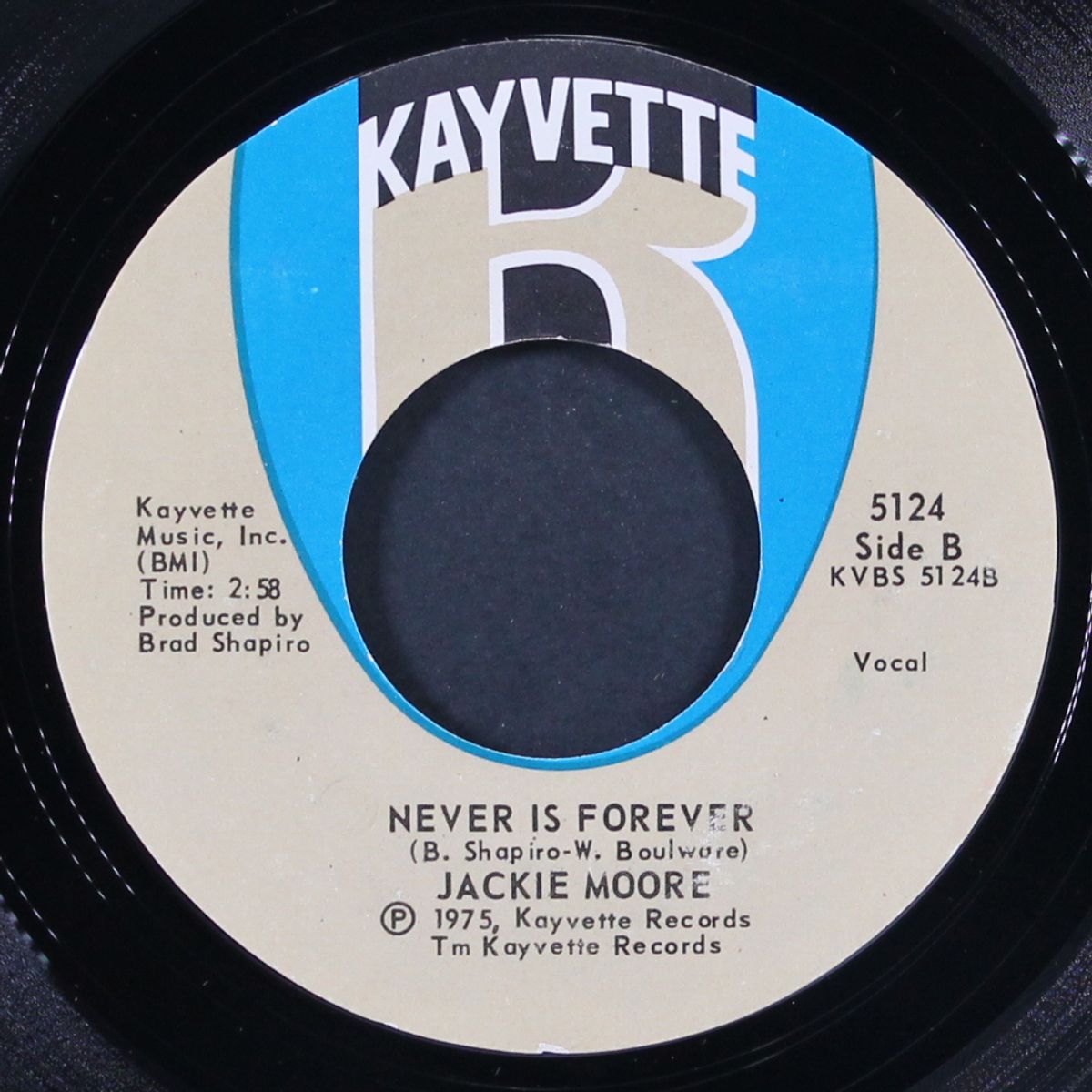 puttin' it down to you / never is forever by JACKIE MOORE