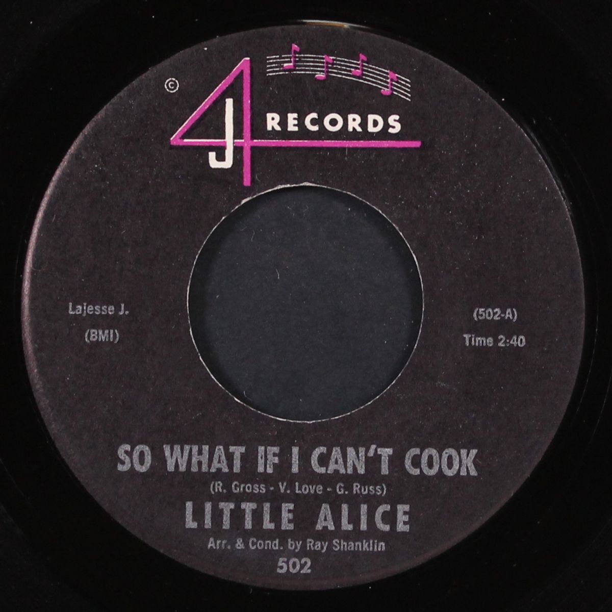 why oh why / so what if i can't cook by LITTLE ALICE