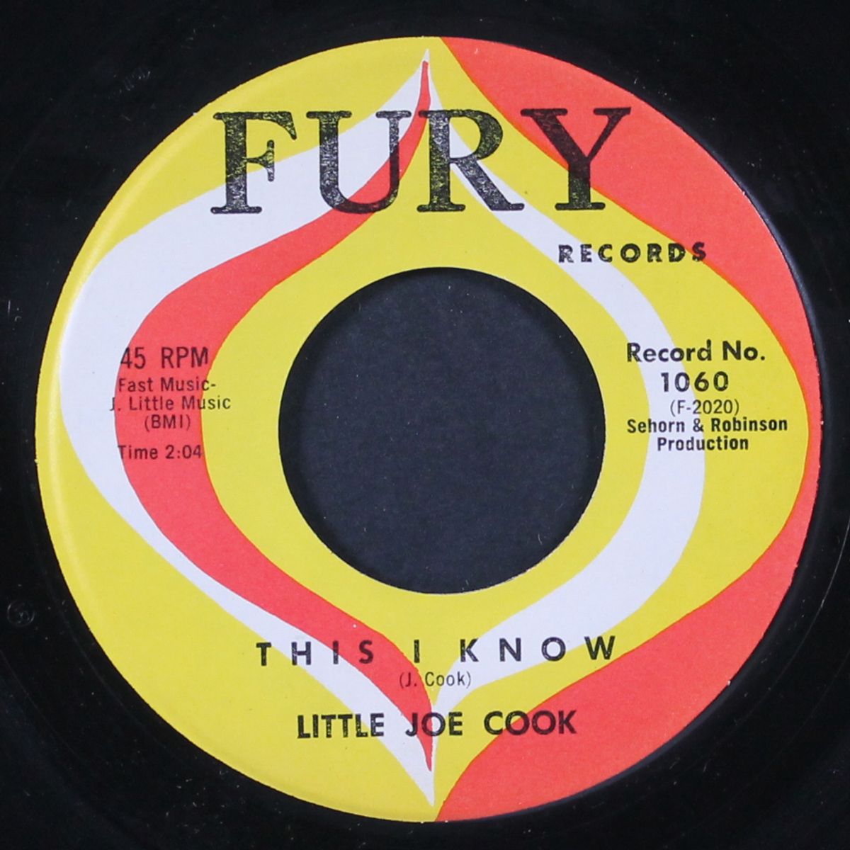 these lonely tears / this i know by LITTLE JOE COOK