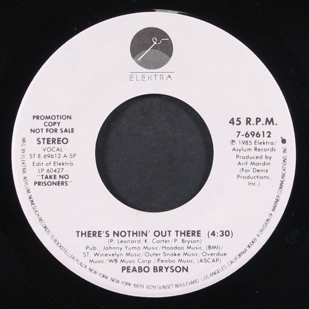 there's nothing out there / same by PEABO BRYSON
