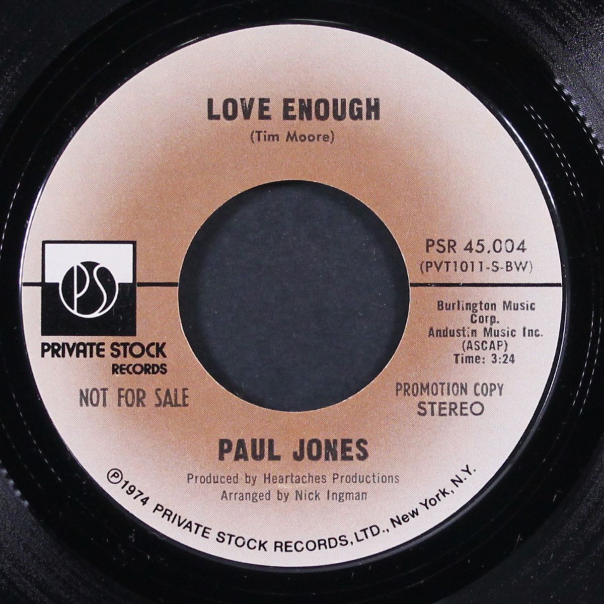 love enough / mono by PAUL JONES