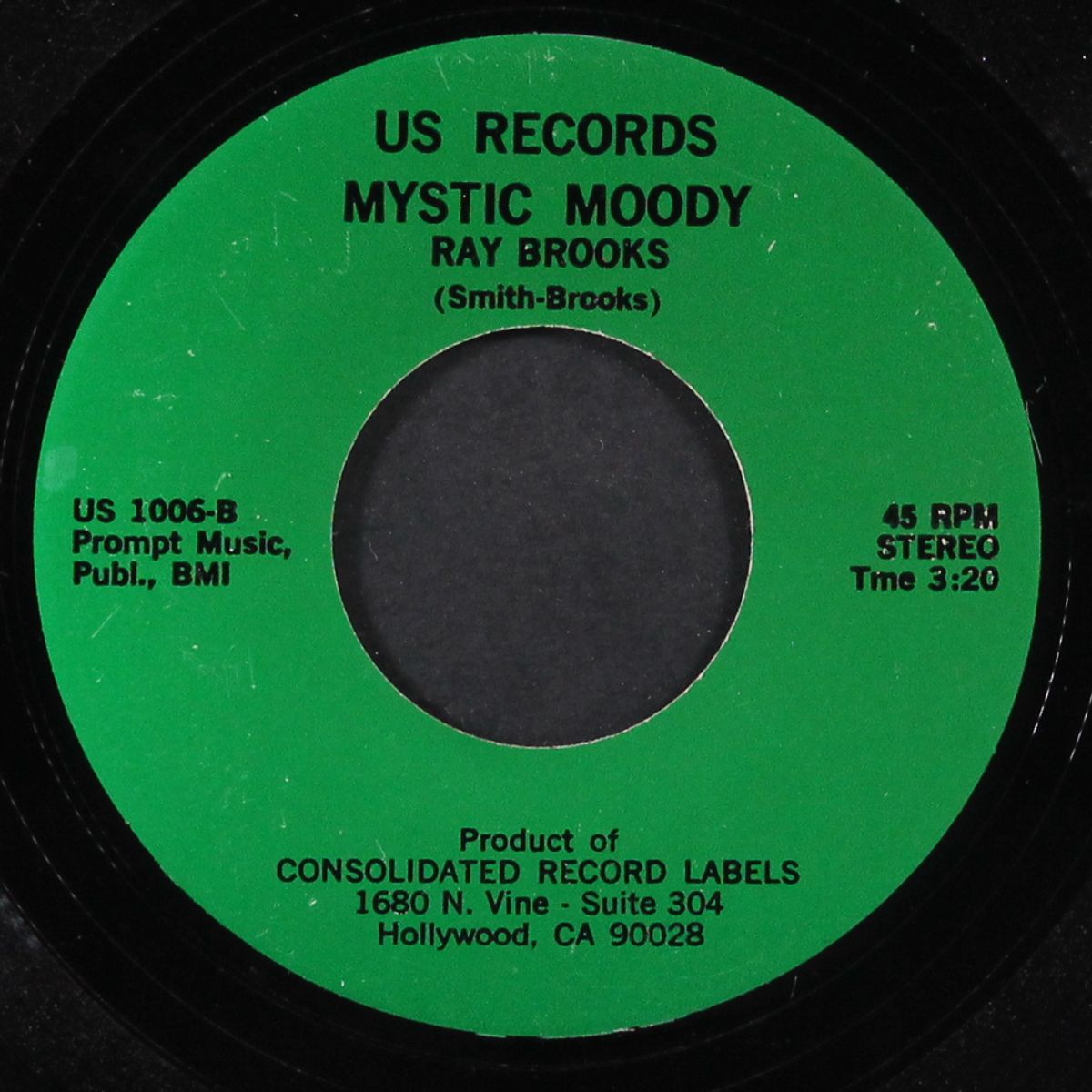 walk out like a lady / mystic moody by RAY BROOKS