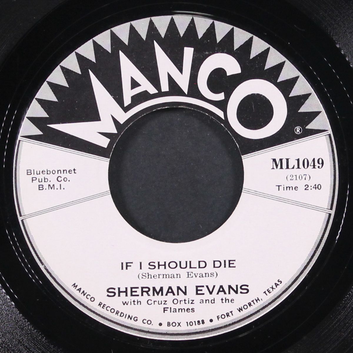 yo yo twist / if i should die by SHERMAN EVANS