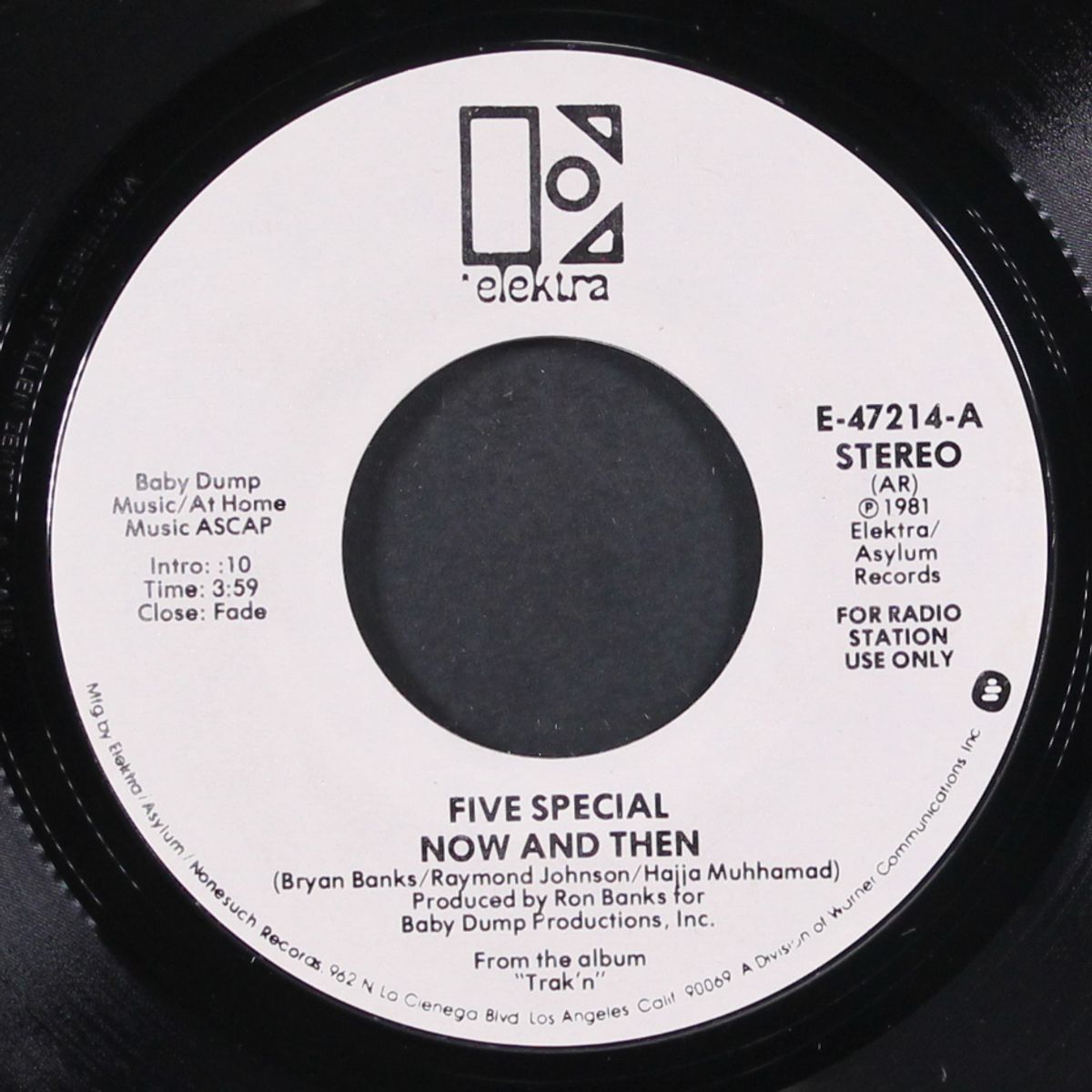 now and then / mono by FIVE SPECIAL