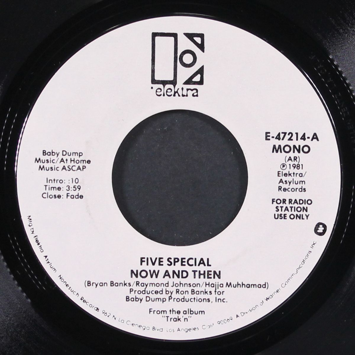 now and then / mono by FIVE SPECIAL