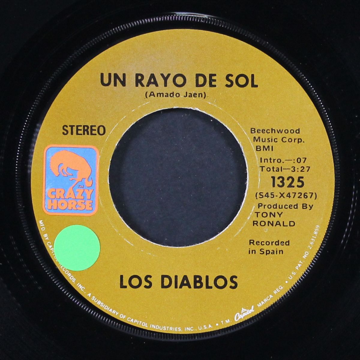 un rayo de sol by LOS DIABLOS