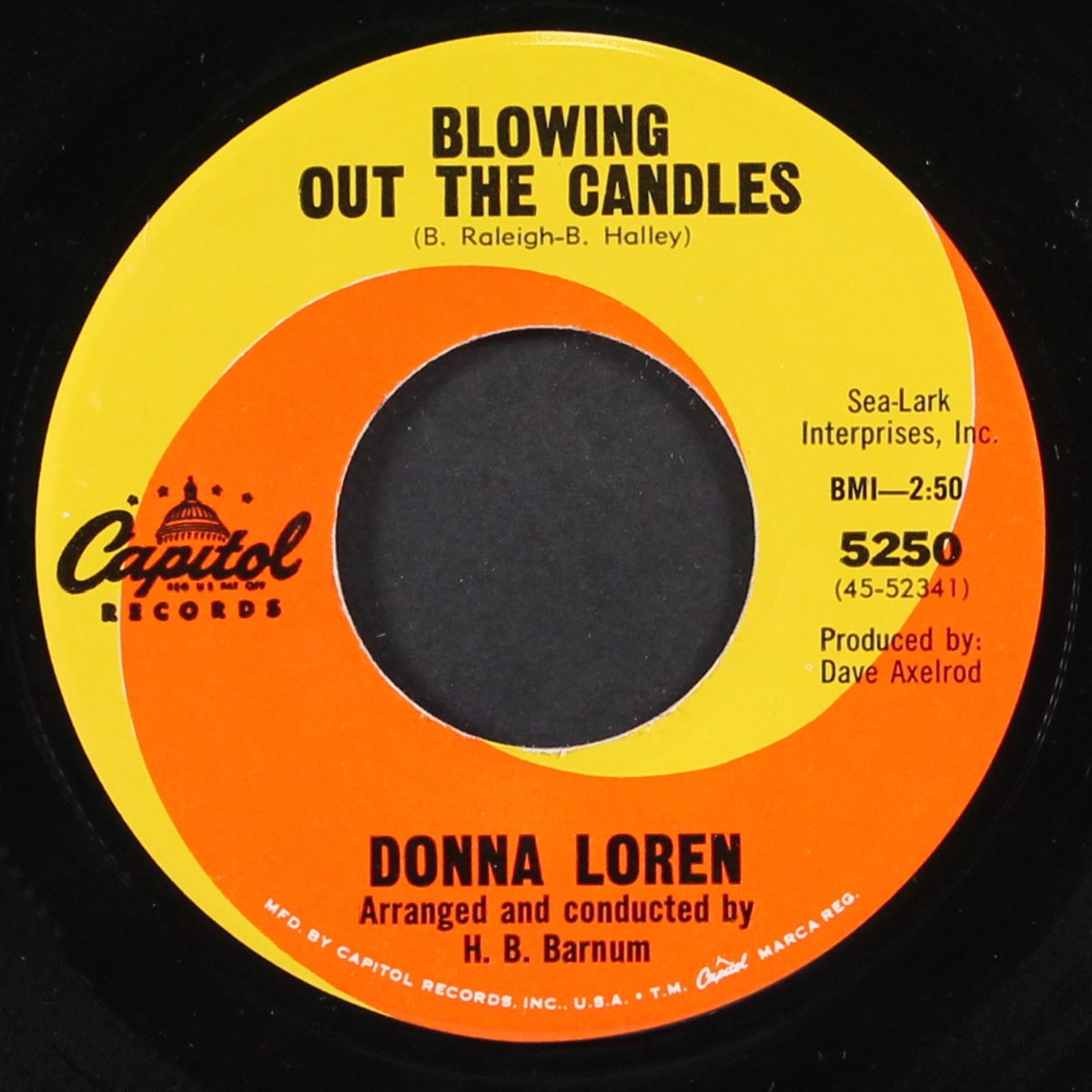 blowing out the candles / just a little girl by DONNA LOREN