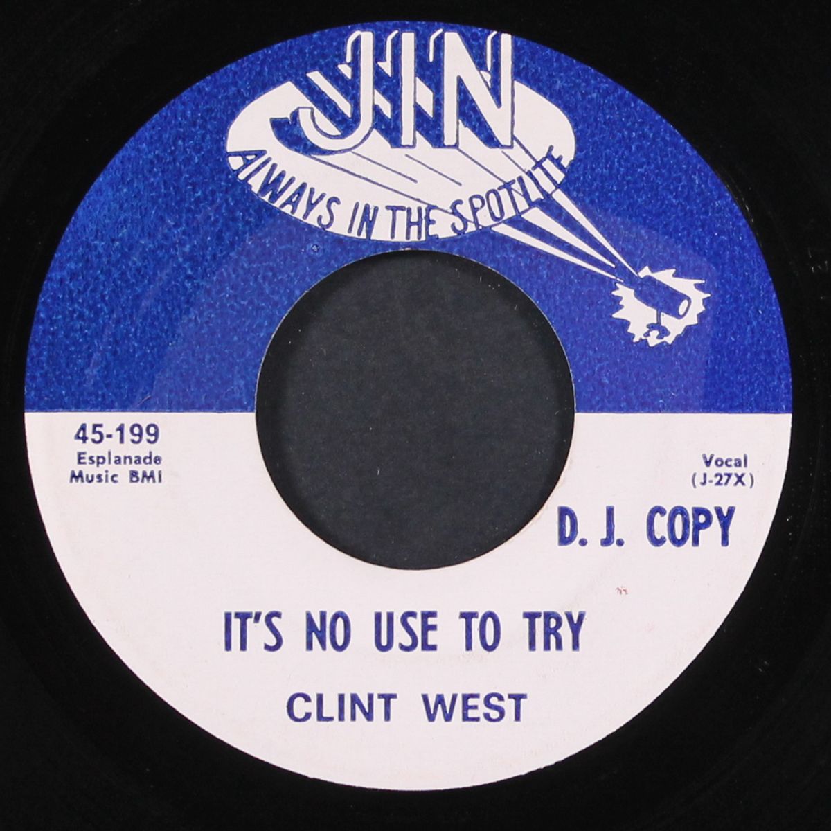 faded love / it's no use to try by CLINT WEST