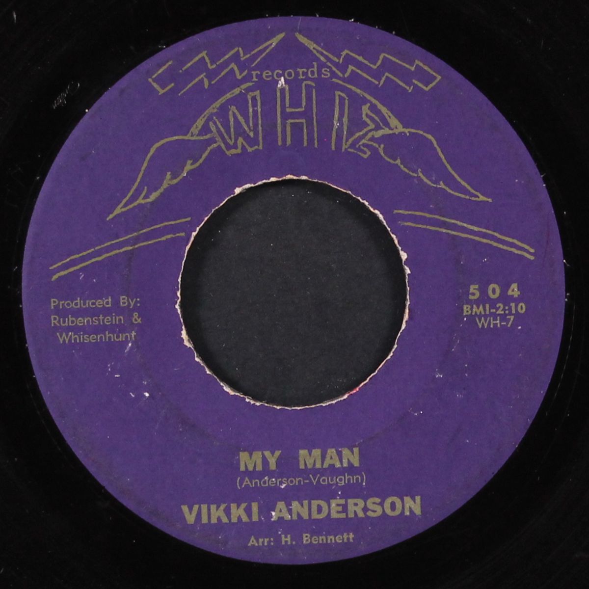 i won't be back / my man by VIKKI ANDERSON
