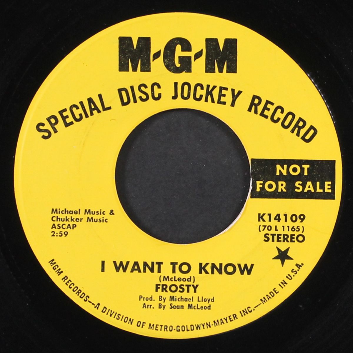 i want to know / organ grinder's monkey by FROSTY