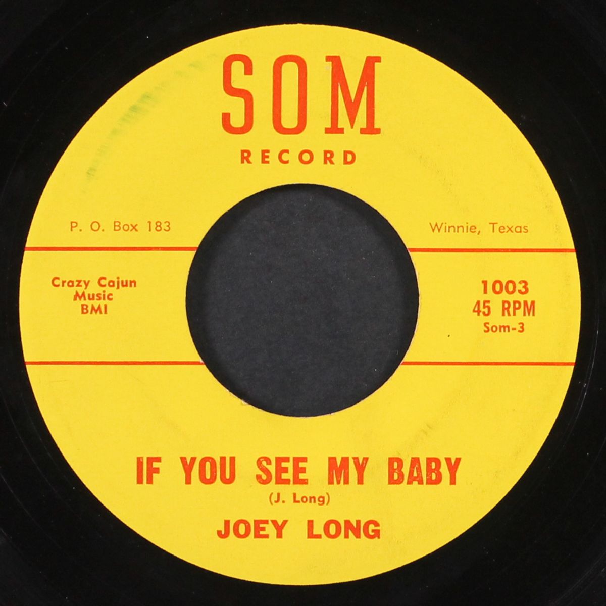 if you see my baby / something to ease my pain by JOEY LONG