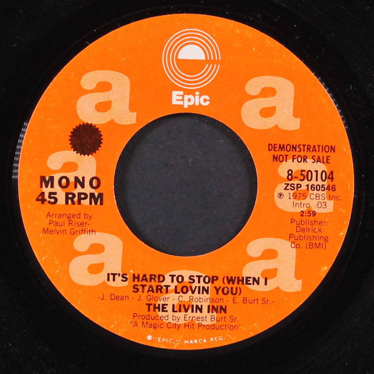 it's hard to stop (when i start lovin you) / mono by LIVIN INN