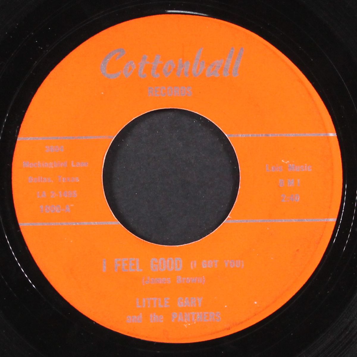 i feel good i / i got love by LITTLE GARY & PANTHERS