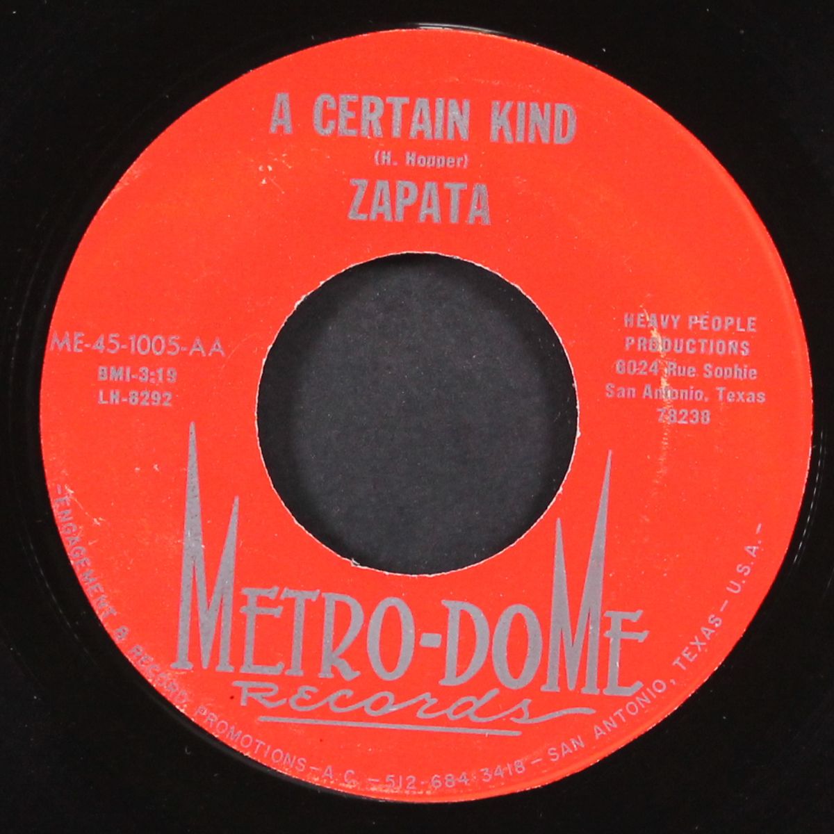 make it all go / a certain kind by ZAPATA