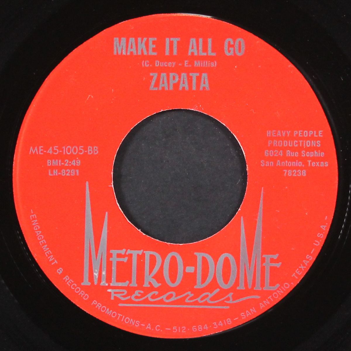 make it all go / a certain kind by ZAPATA