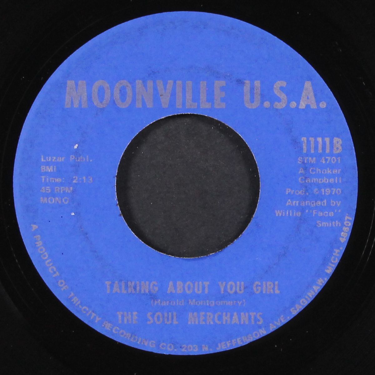 tender-loving-care / talking about you girl by SOUL MERCHANTS