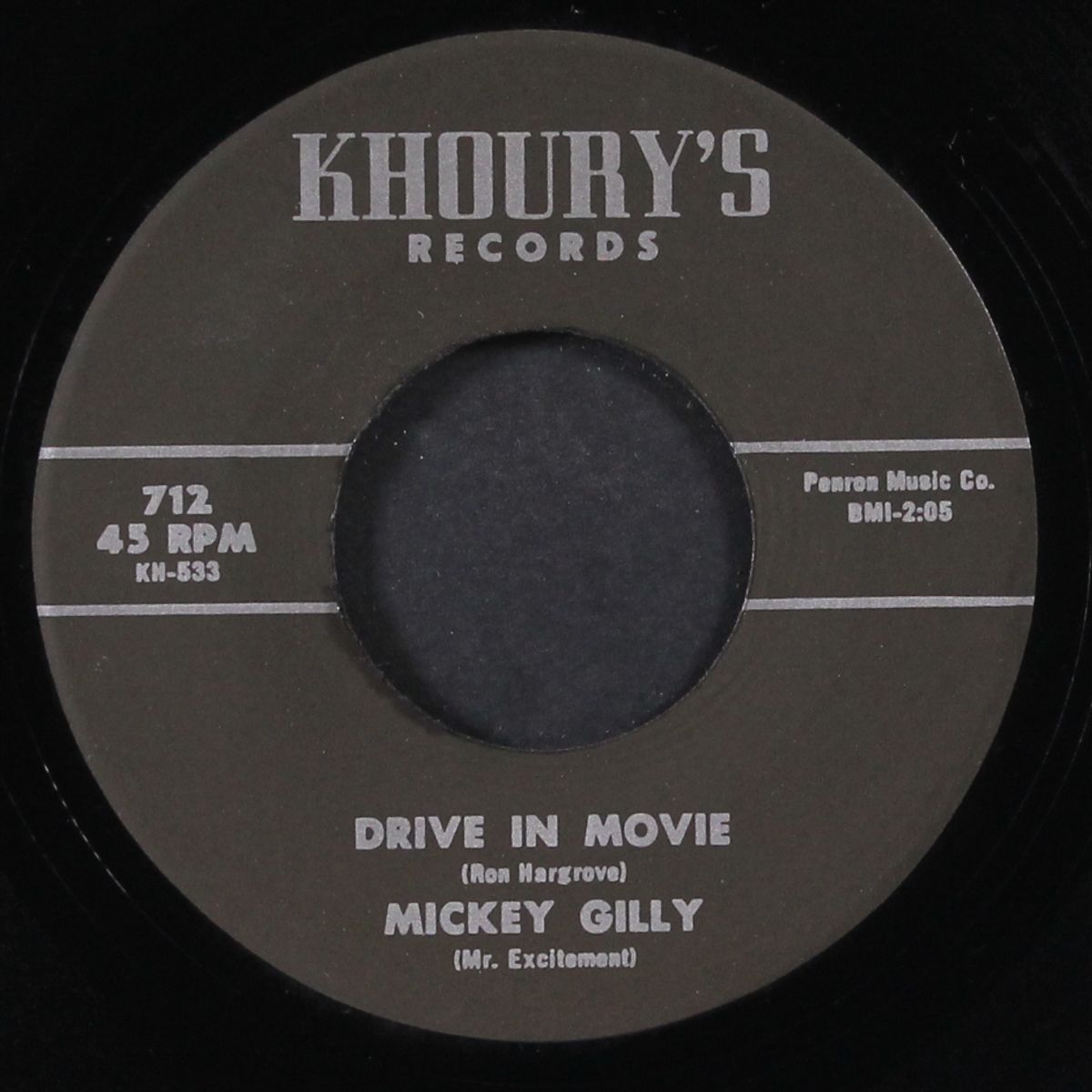 drive in movie / give me a chance by MICKEY GILLY