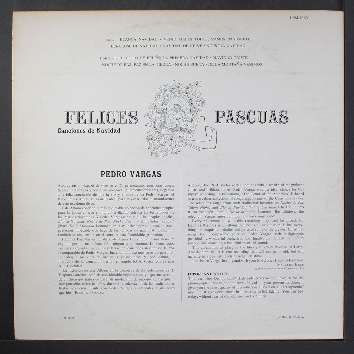 felices pascuas by PEDRO VARGAS
