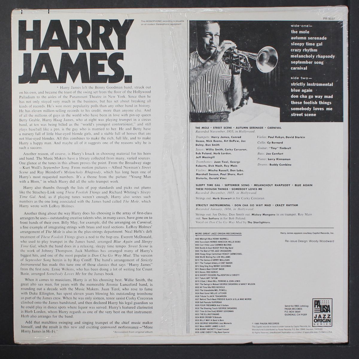 more in hi-fi by HARRY JAMES