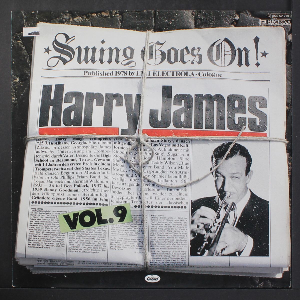 swing goes on, vol. 9 by HARRY JAMES