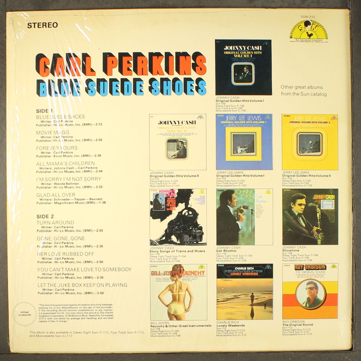 blue suede shoes by CARL PERKINS