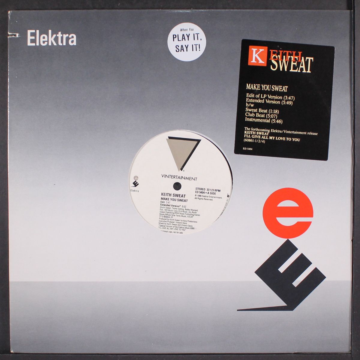 make you sweat by KEITH SWEAT