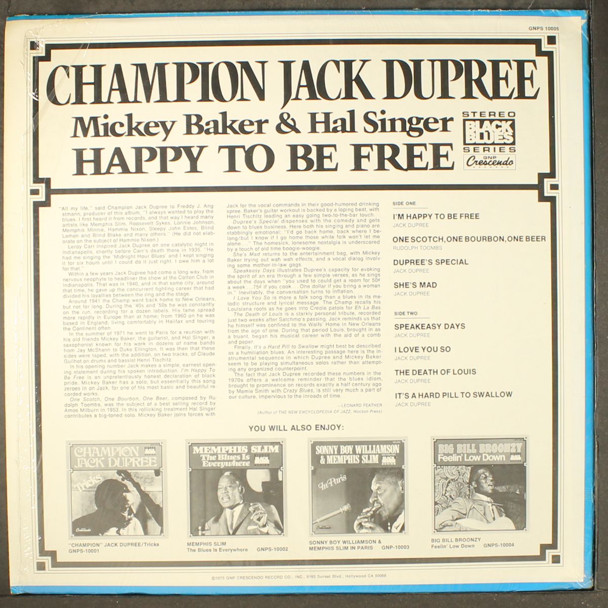 happy to be free by CHAMPION JACK DUPREE
