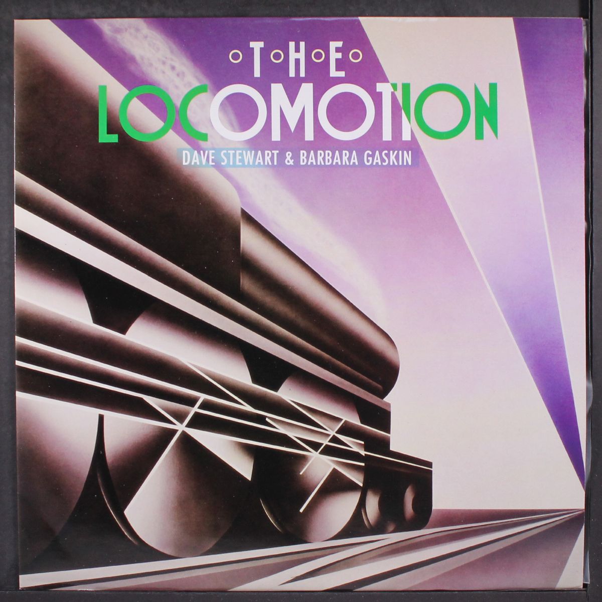 the locomotion (extended) / (derailed version) / make me promises by DAVE STEWART & BARBARA GASKIN