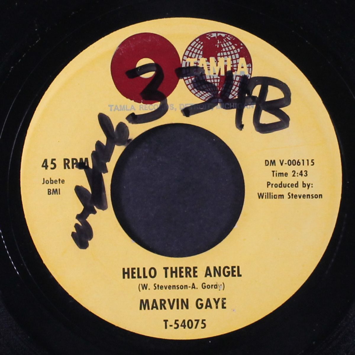 hitch hike / hello there angel by MARVIN GAYE