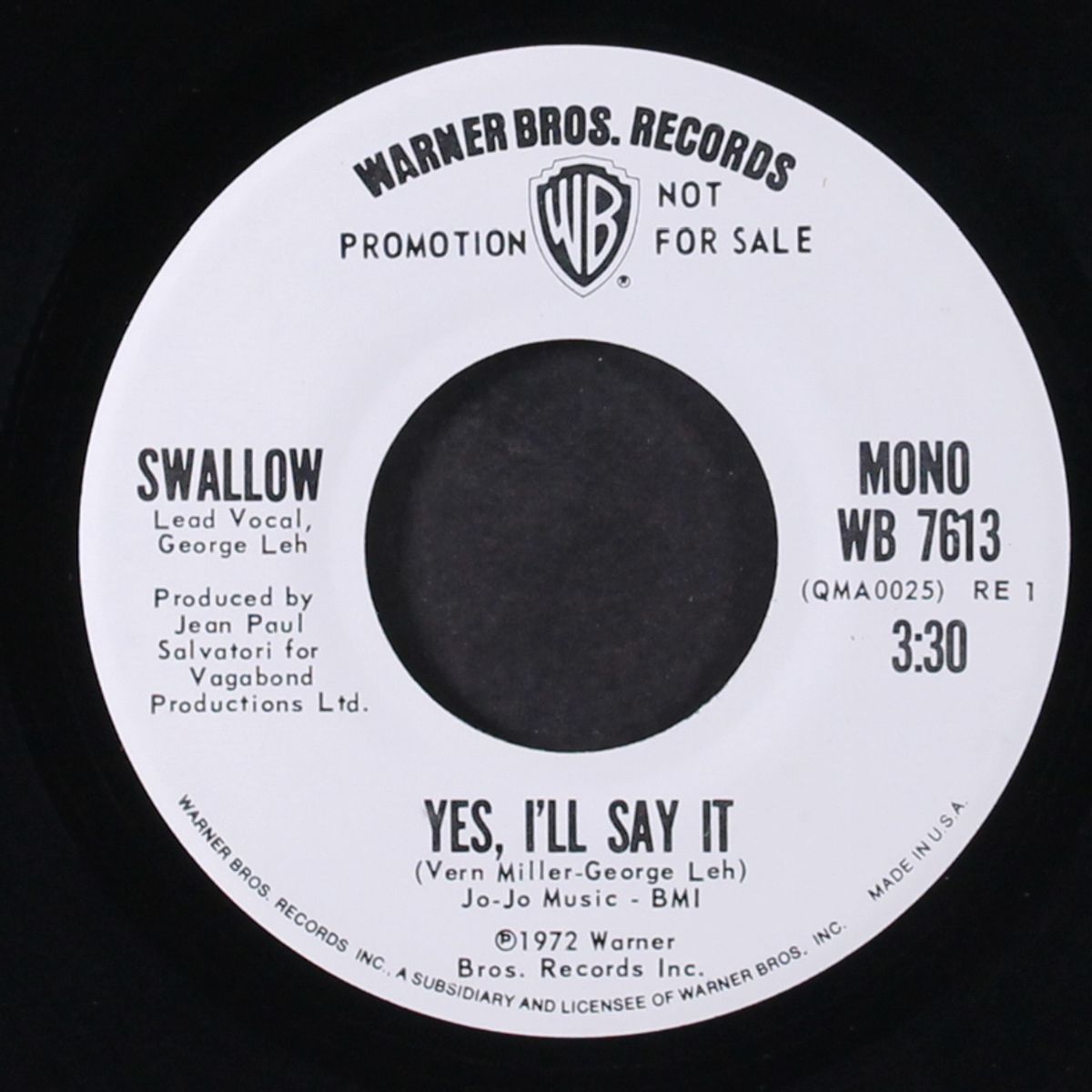 yes, i'll say it / mono by SWALLOW