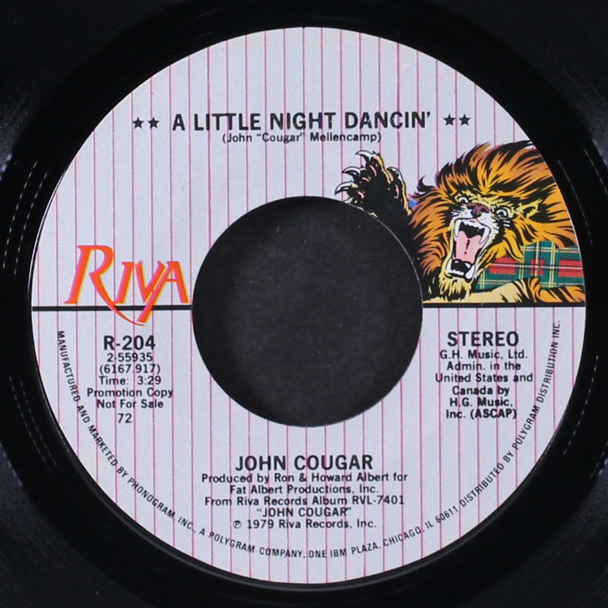 a little night dancin' / mono by JOHN COUGAR