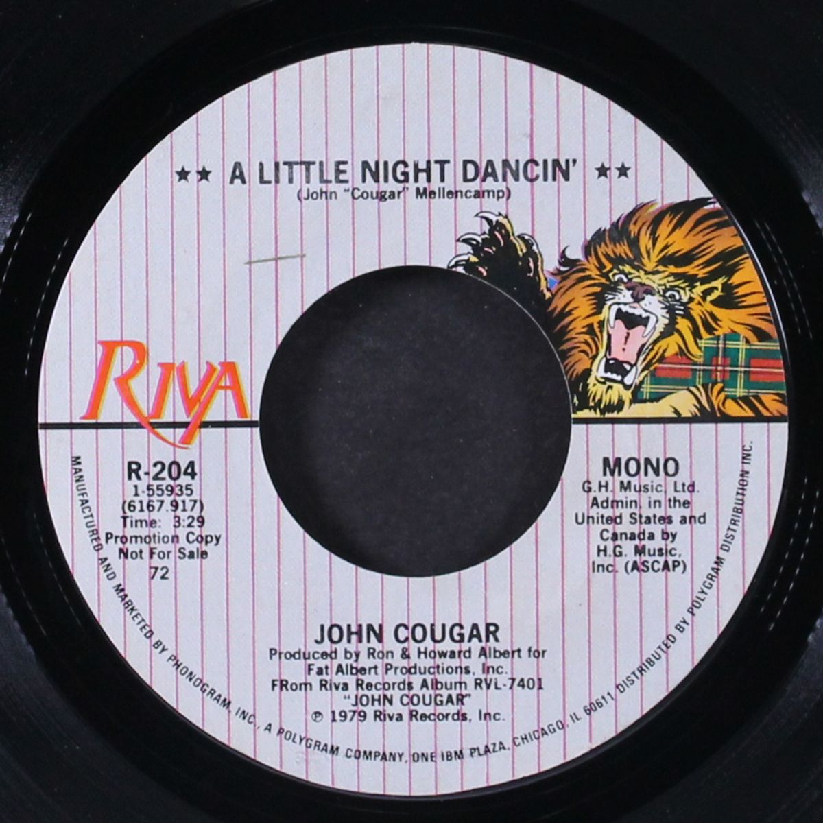 a little night dancin' / mono by JOHN COUGAR