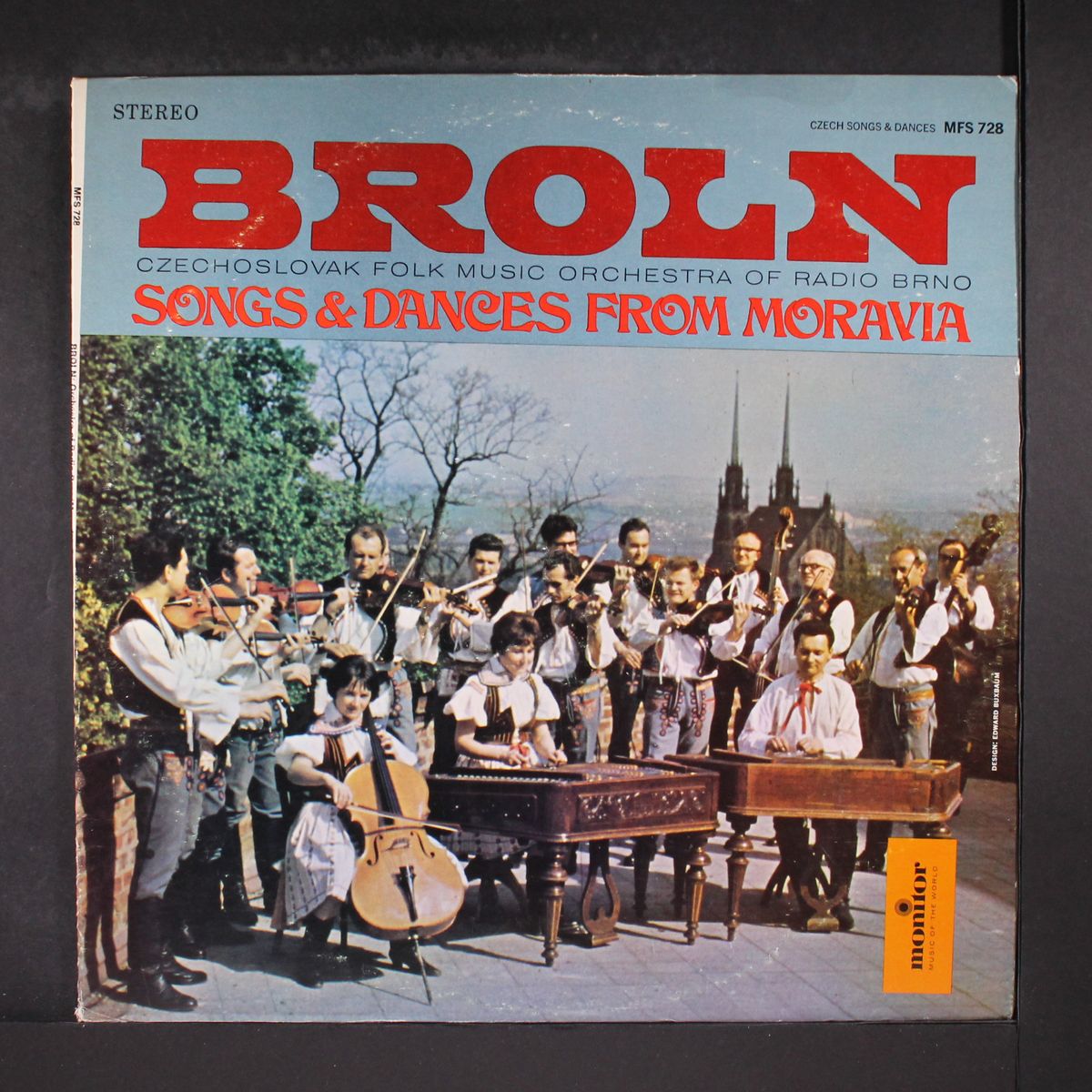 broln - songs & dances from moravia by FOLK MUSIC ORCHESTRA OF RADI BRNO