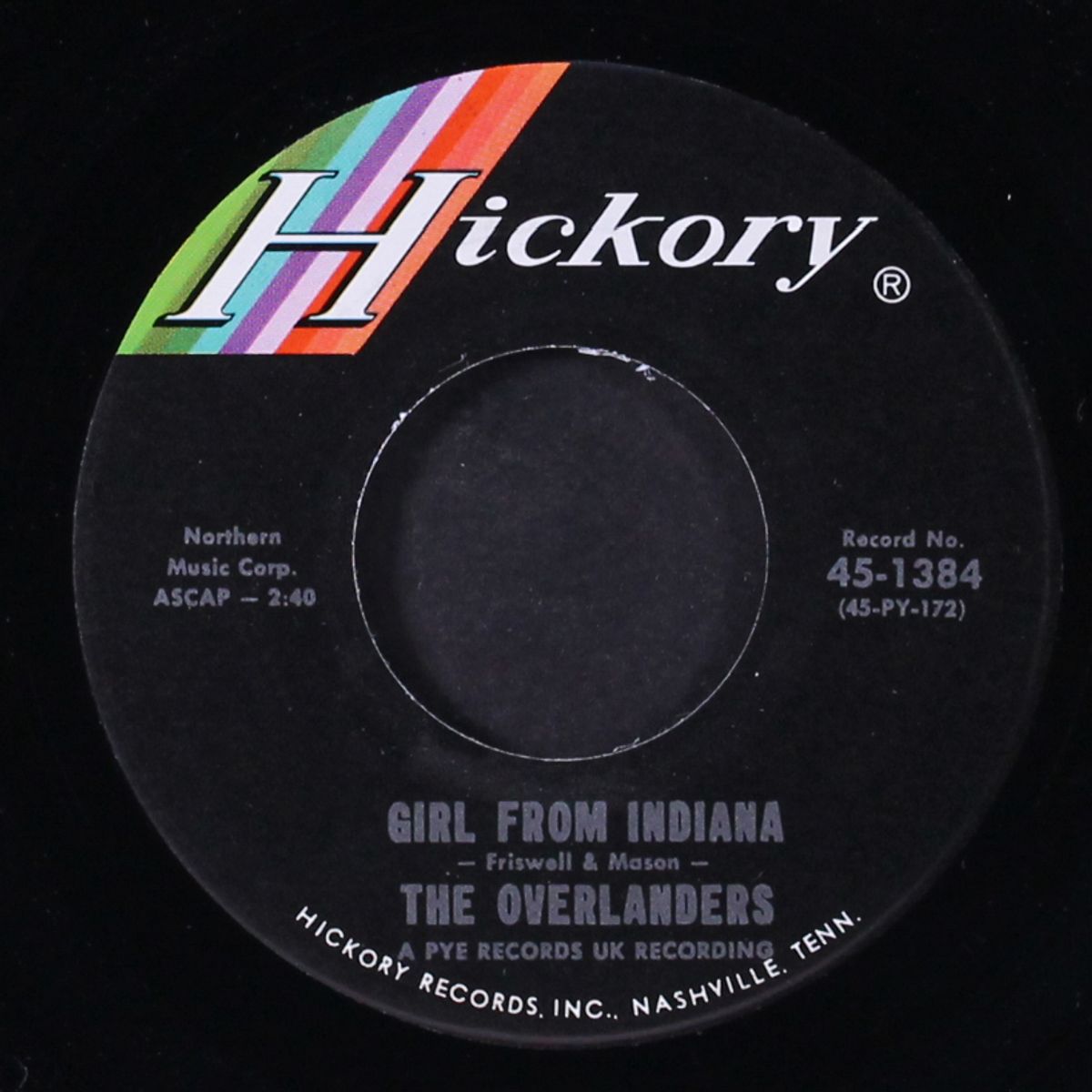 my life / girl from indiana by OVERLANDERS