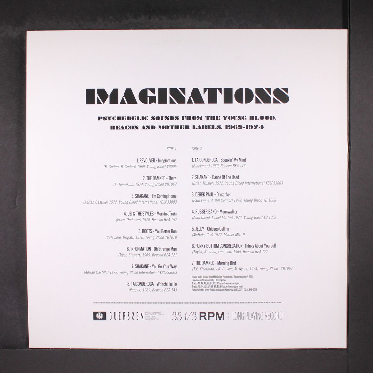 imaginations: psychedelic sounds from the young blood, beacon & mother labels by VARIOUS