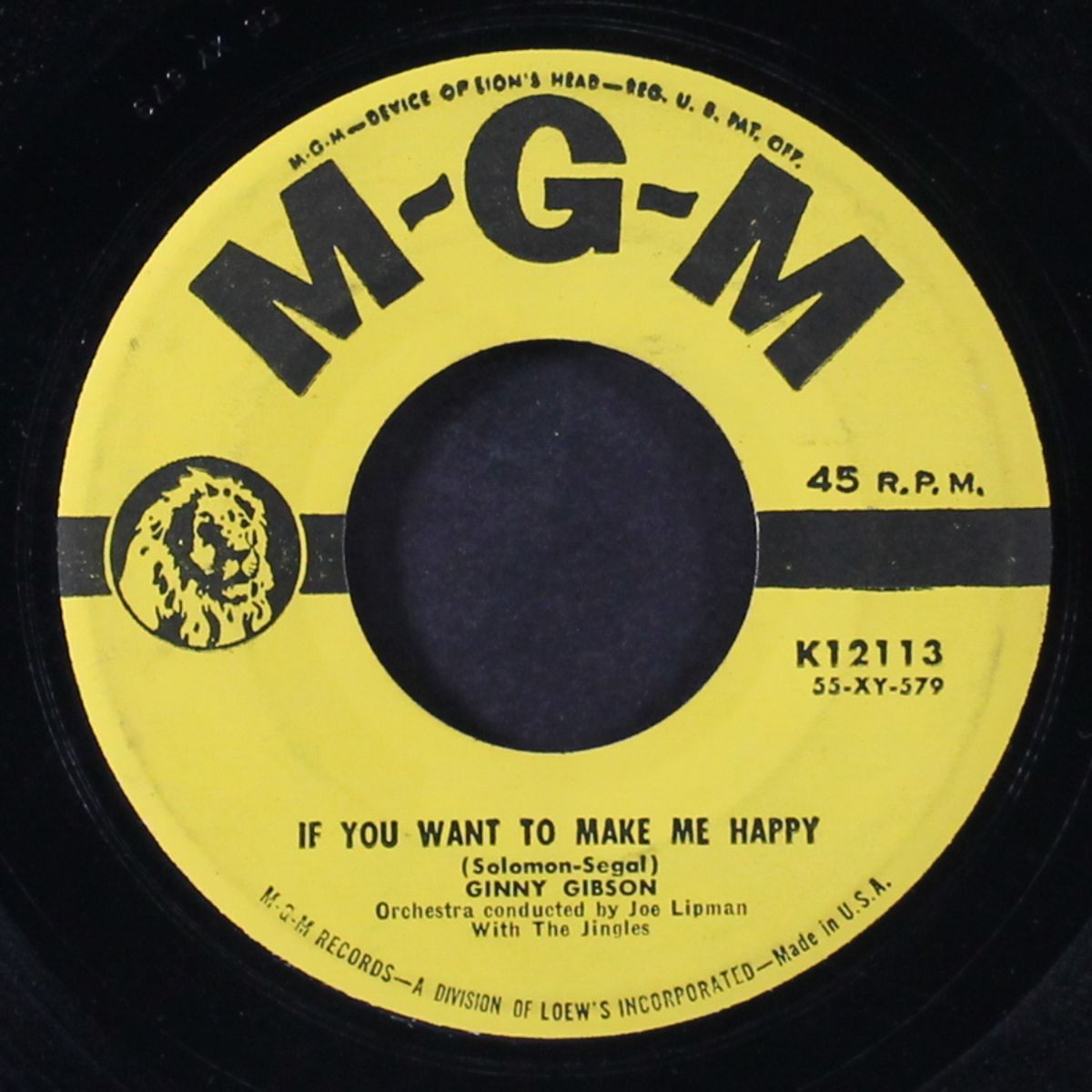 ooh (how i love ya') / if you want to make me happy by GINNY GIBSON