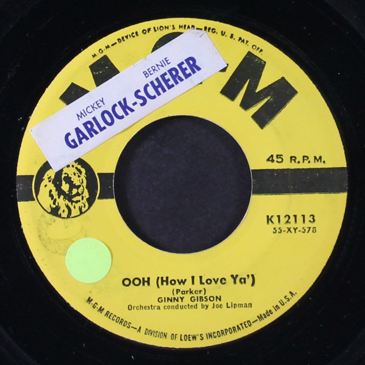 ooh (how i love ya') / if you want to make me happy by GINNY GIBSON