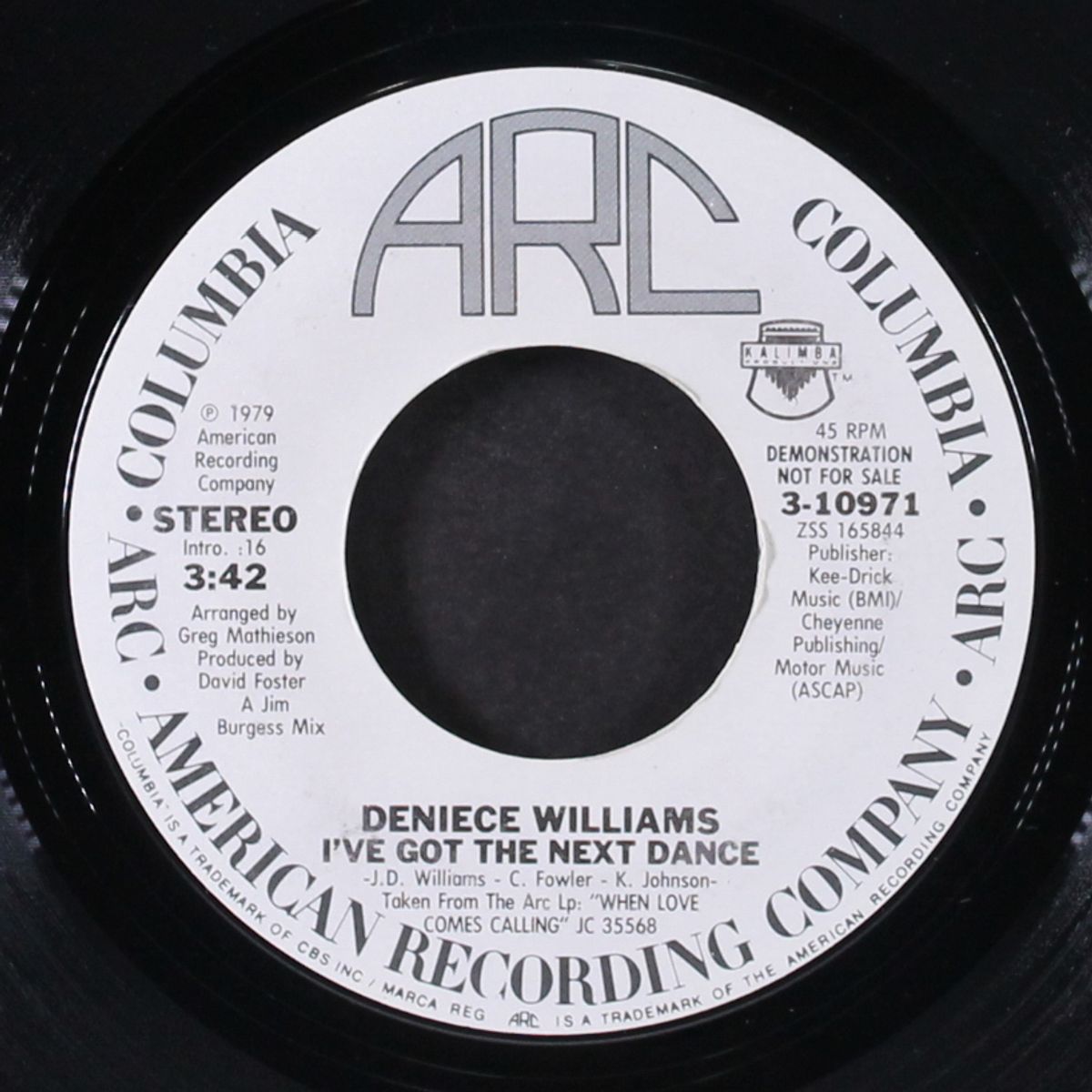 i've got the next dance / mono by DENIECE WILLIAMS