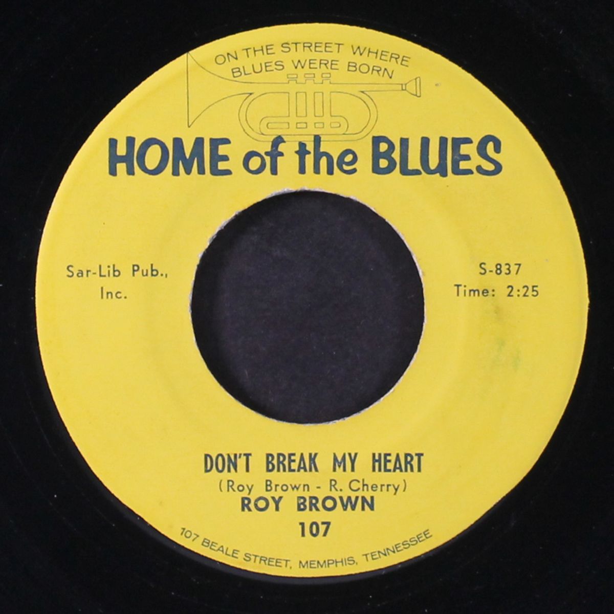 don't break my heart / a man with the blues by ROY BROWN