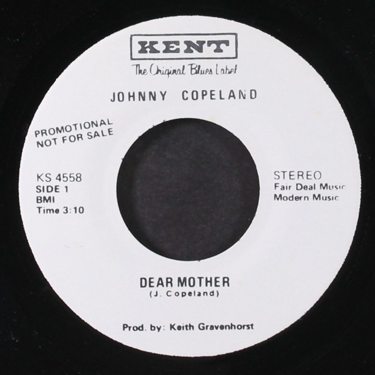 you must believe in yourself / dear mother by JOHNNY COPELAND