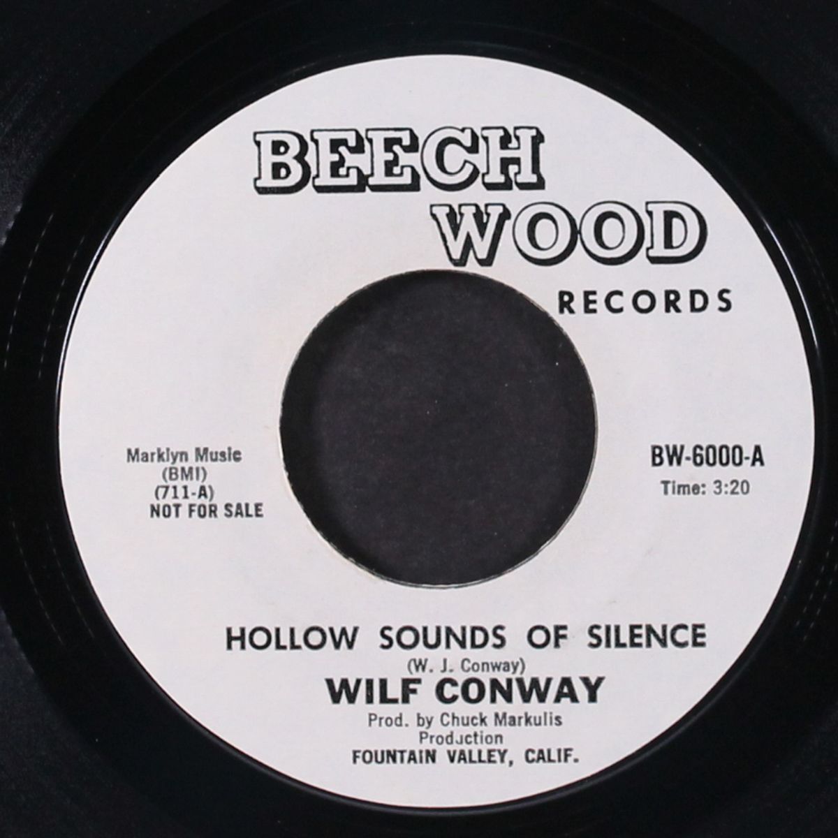hollow sounds of silence / road goin' home by WILF CONWAY